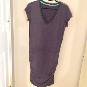 Athleta dress with side scrunch